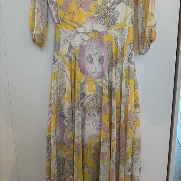 Yumi Kim Yellow and White Floral Maxi Sundress - Picture 12 of 13